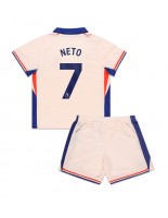 Chelsea Pedro Neto #7 Vieraspaita Lasten 2024-25 Lyhythihainen (+ shortsit)